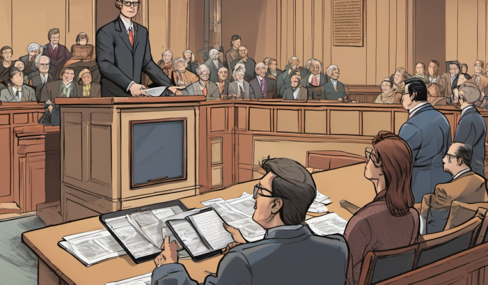 Mistrial in Lindsay Clancy Case Highlights Juror’s Public Support for Karen Read — AI-generated editorial illustration