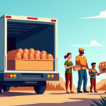 Texas AG Paxton Distributes Over 7 Million Free Eggs to Food Banks — AI-generated editorial illustration