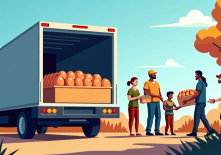 Texas AG Paxton Distributes Over 7 Million Free Eggs to Food Banks — AI-generated editorial illustration