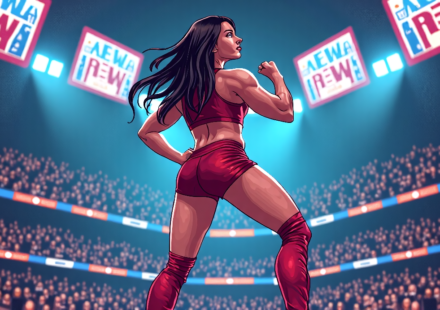 Janai Kai’s AEW Move: What It Means for Women’s Wrestling — AI-generated editorial illustration