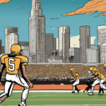 Mike McDaniel Praises Justin Herbert as the Best QB He’s Coached — AI-generated editorial illustration