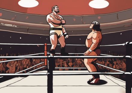 AEW Honors ‘The Butcher’ Andy Williams on 9/9 Dynamite — AI-generated editorial illustration