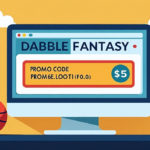 Dabble Offers $5 Play, $50 Bonus with FOX Promo Code — AI-generated editorial illustration