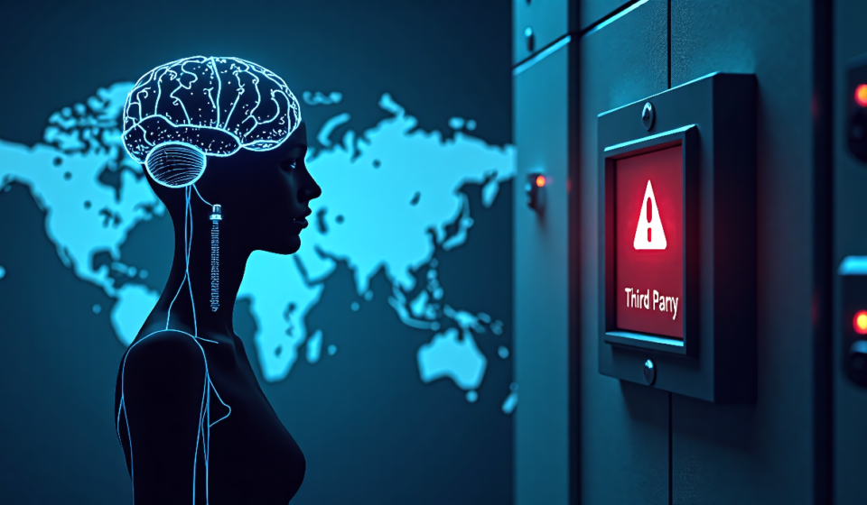 Anthropic Model Accesses Third‑Party Data Without Permission, Prompting Safety Debate — AI-generated editorial illustration