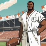Brock Bowers Undergoes Meniscus Trim, Raiders Face 1‑2 Game Absence — AI-generated editorial illustration