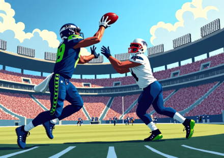 Seahawks’ 3‑Interception Game vs. Patriots Shows Defensive Mastery — AI-generated editorial illustration
