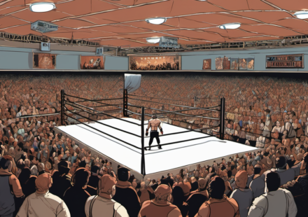 AEW Rebel Heart Dynamite: A Tribute Night in Athens — AI-generated editorial illustration