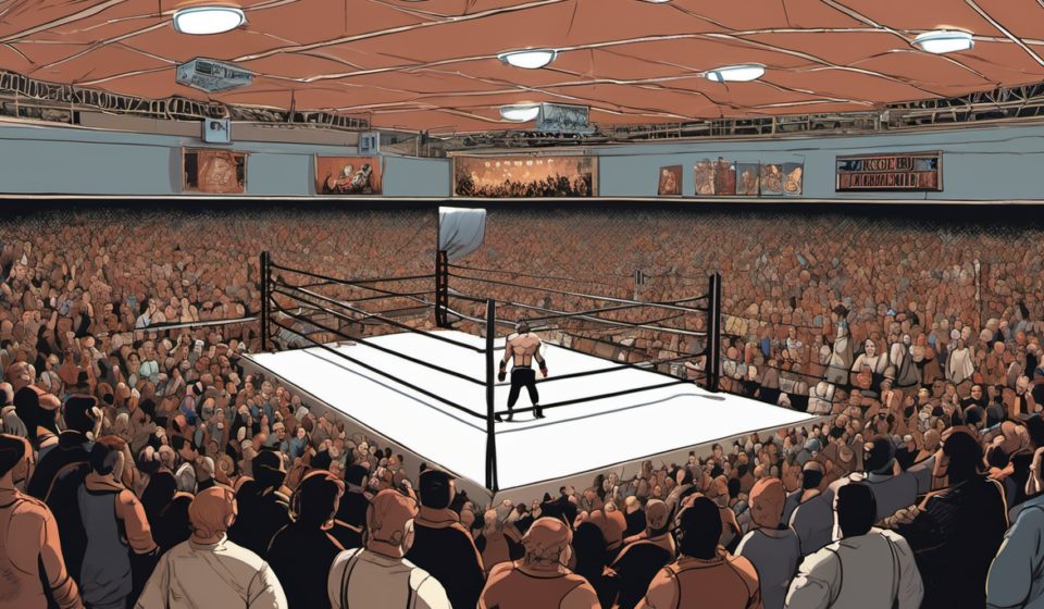AEW Rebel Heart Dynamite: A Tribute Night in Athens — AI-generated editorial illustration