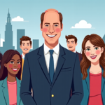 Prince William Launches Initiative to End Homelessness in the UK — AI-generated editorial illustration