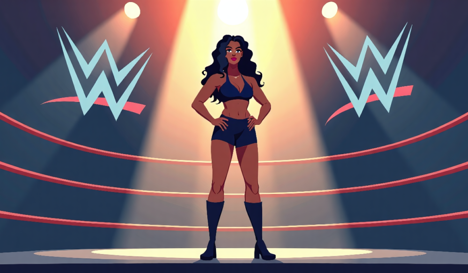 Jaida Parker Hints at WWE Main Roster Call After NXT Championship Match — AI-generated editorial illustration