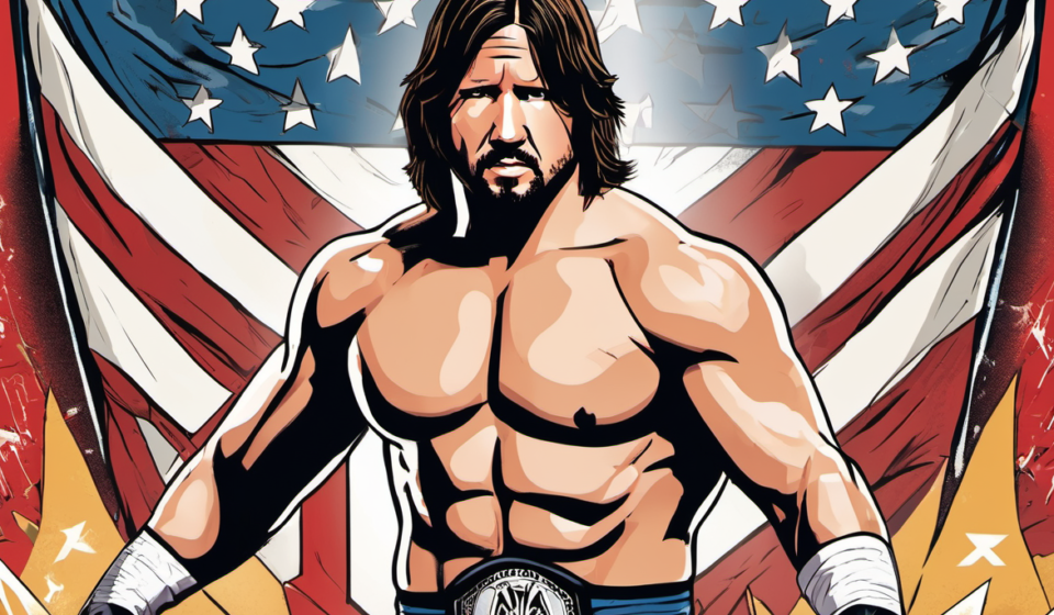 AJ Styles Advocates Wrestlers Build Identity‑Driven Matches — AI-generated editorial illustration