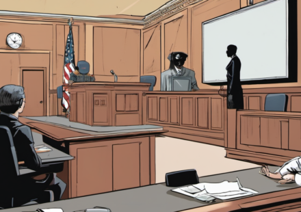 Kentucky Woman Wins Court-Ordered Protection After Viral Assault Footage — AI-generated editorial illustration