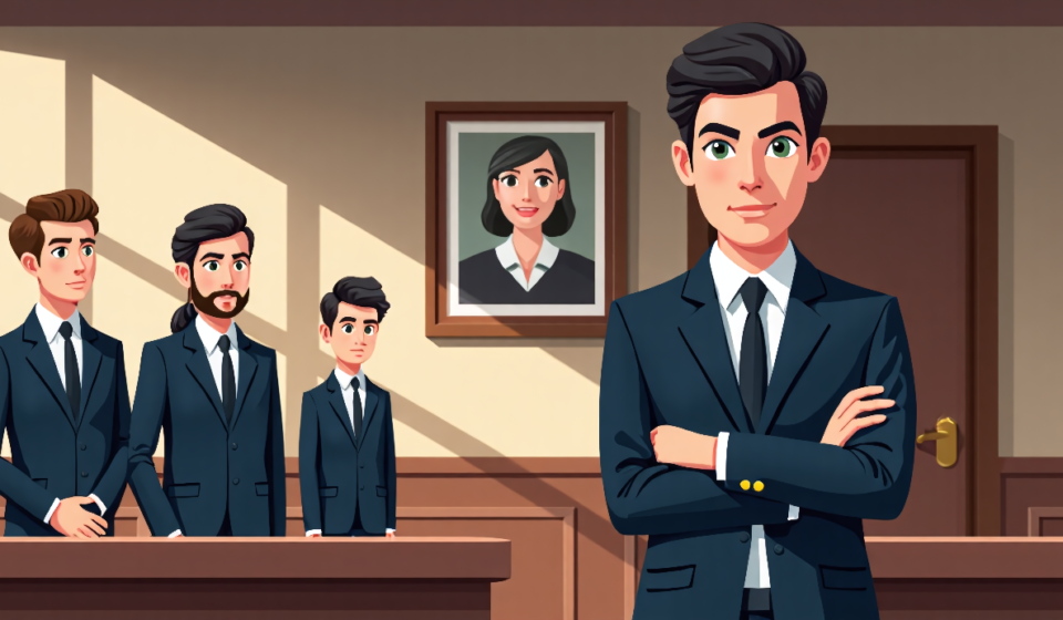 Clancy Lawyer Fires Back at Conspiracy Claims About Ex-Husband — AI-generated editorial illustration