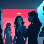 New Season of ‘The Secret Lives of Mormon Wives’ Promises Hot Drama in Salt Lake City — AI-generated editorial illustration