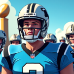 Tepper Confident Bryce Young Can Still Lead Panthers to Multiple Super Bowls — AI-generated editorial illustration