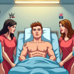 El Hijo del Vikingo Shares Rehab Update, Thanks WWE & AAA — AI-generated editorial illustration