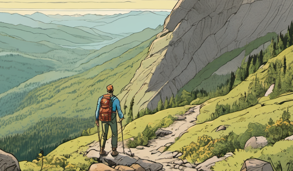 Hiker Discovers Remains on Georgia’s Mount Yonah, Sheriff Says More Details Coming — AI-generated editorial illustration