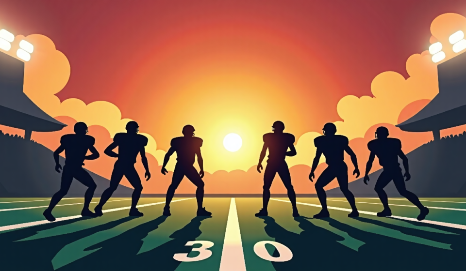 Five Quarterbacks Poised for a 2026 Comeback After Early Setbacks — AI-generated editorial illustration