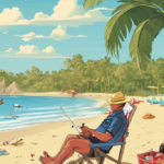 Indian Rocks Beach Enforces Strict Beach Rules, Fines Up to $500 — AI-generated editorial illustration