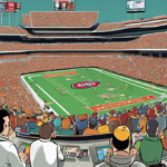 College Football Week 2 Betting Report: OSU vs. Texas Public Split — AI-generated editorial illustration
