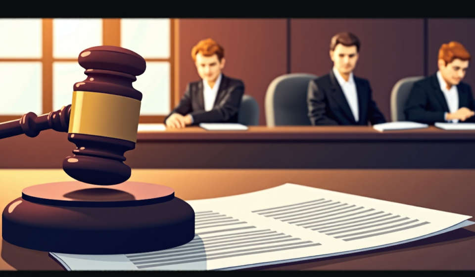 DOJ Prosecutor Fired Over Ethical Violations in Adani Bribery Case — AI-generated editorial illustration