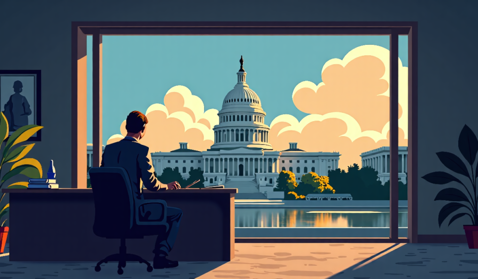 Lawler Urges Rep. Mamdani to Skip 9/11 Memorial Amid Antisemitic Accusations — AI-generated editorial illustration