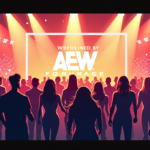 AEW Rebel Heart Dynamite: Stars From Multiple Promotions Backstage — AI-generated editorial illustration