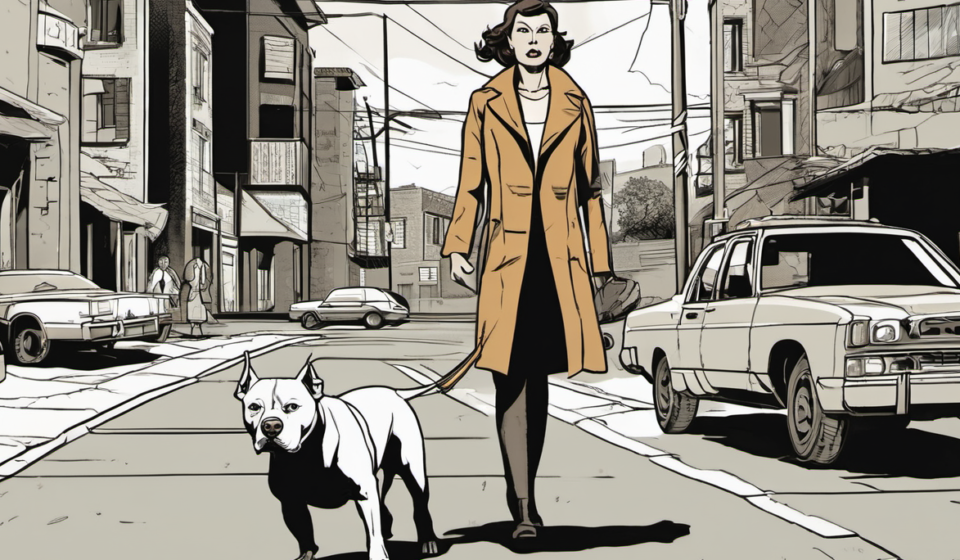 Pit Bull Attack Leaves San Francisco Woman Severely Injured — AI-generated editorial illustration