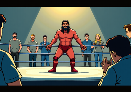 Raw Unscripted Moment: Femi Fights Reed, Sparks Backstage Buzz — AI-generated editorial illustration