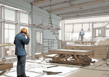 Barbara Corcoran Calls Out Kylie Jenner’s Endless Home Renovation — AI-generated editorial illustration