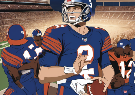 Harbaugh’s New‑Age Interest: Why Jaxson Dart Could Revive the Giants — AI-generated editorial illustration