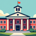 DHS Finally Takes Action After Immigrant Convicted of Assaulting Virginia Schoolgirls — AI-generated editorial illustration