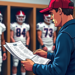 Whittingham Says He’s Not ‘Tied To’ Underwood Amid QB Struggles — AI-generated editorial illustration