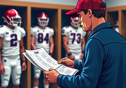 Whittingham Says He’s Not ‘Tied To’ Underwood Amid QB Struggles — AI-generated editorial illustration