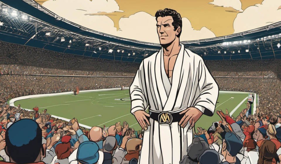 Danhausen Eyes NFL Partnerships After Knicks Merch Boom — AI-generated editorial illustration