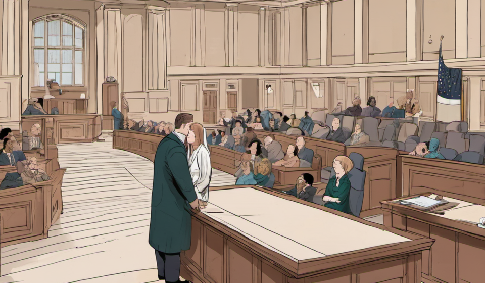 Supreme Court Asked to Resolve Custody Battle Over 4‑Week‑Old Baby with Heart Defect — AI-generated editorial illustration