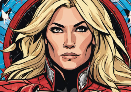 Natalya Defends ‘Nattie’ Persona, Distinguishes It From Ronda Rousey — AI-generated editorial illustration