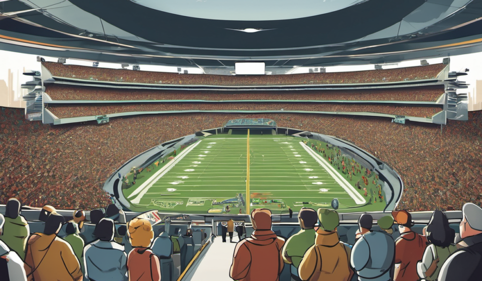 Polymarket Offers $50 Bonus with FOX Promo Code Ahead of 49ers vs. Rams — AI-generated editorial illustration