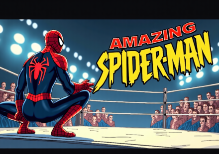 Triple H and Rob Fee Join Forces for Amazing Spider‑Man #1000 — AI-generated editorial illustration