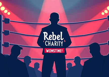 Rebel Charity Cards Rally Fans for ALS – Autographs Gone Sold Out — AI-generated editorial illustration