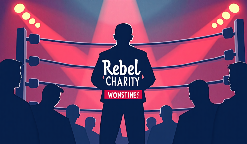 Rebel Charity Cards Rally Fans for ALS – Autographs Gone Sold Out — AI-generated editorial illustration