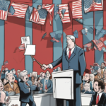 JD Vance’s Confrontation at GOP Convention Sparks Crowd Outcry — AI-generated editorial illustration