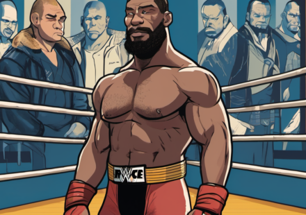 Royce Keys Earns Internal Praise After WWE Return — AI-generated editorial illustration