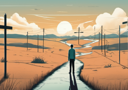 Lori Loughlin Files for Divorce, Seeks Fresh Start, Not New Romance — AI-generated editorial illustration