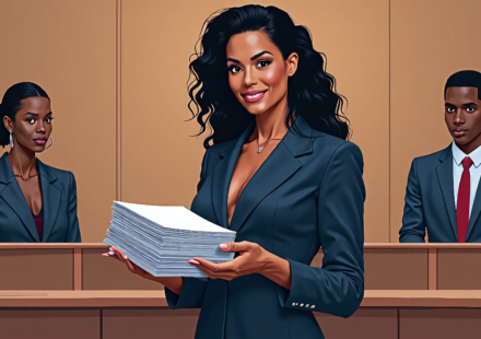 Tyra Banks Hopes to Review Uncut Netflix Interviews with Miss J & Jay Manuel — AI-generated editorial illustration