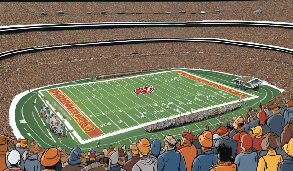 Week 1 NFL Betting: Cowboys, Bengals Draw Big Action, Kansas City Lags — AI-generated editorial illustration