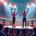 WWE House Show in Guadalajara: Rey Fenix Wins Cruiserweight, Owens Triumphs — AI-generated editorial illustration