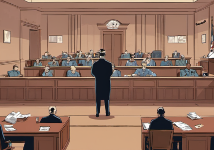 Juror Claims Lone Holdout Lacked Evidence in Clancy Trial — AI-generated editorial illustration