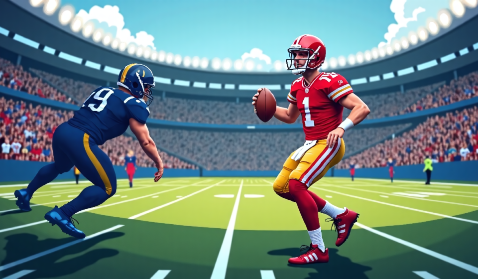 Tua Tagovailoa’s Oblique Injury Raises Questions for the 49ers’ Offense — AI-generated editorial illustration