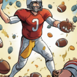 Patriots QB Drake Maye Blames Patience Loss for 3‑Pick Night Loss — AI-generated editorial illustration